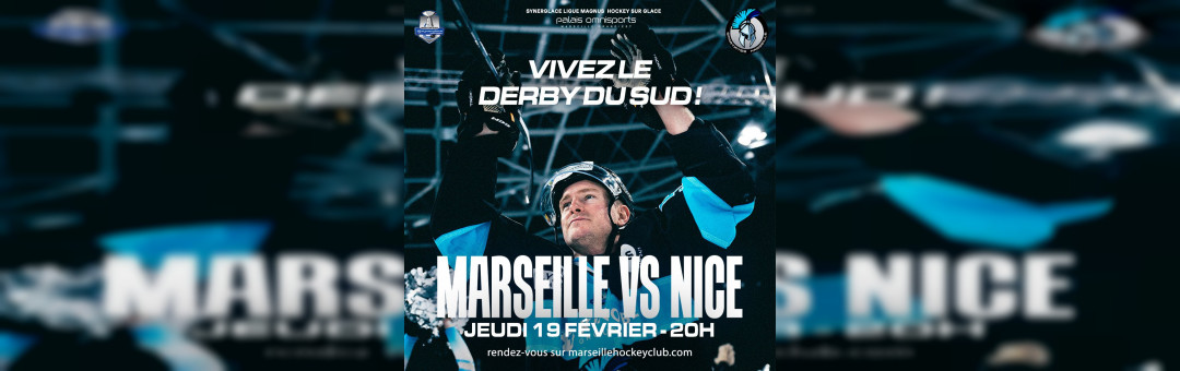 Hockey sur glace le derby du sud au palais Omnisports !