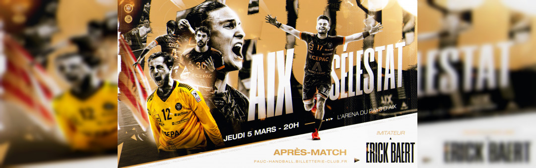 Handball Star League : PAUC – SELESTAT