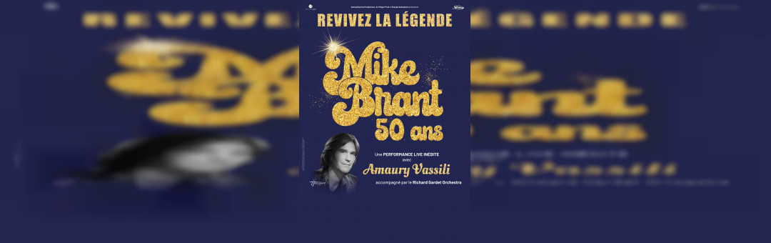 Mike brandt chanté par Amaury Vassili à Sanary