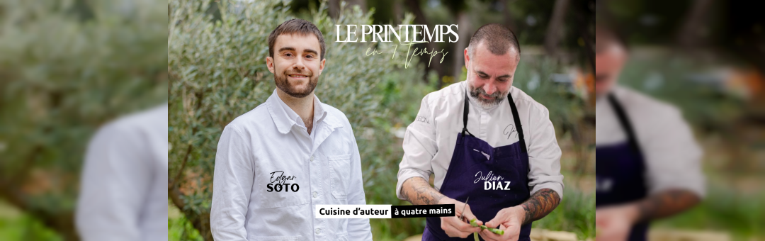 Diner étoilé exceptionnel aux Jardins du Cloître le 21 Mars
