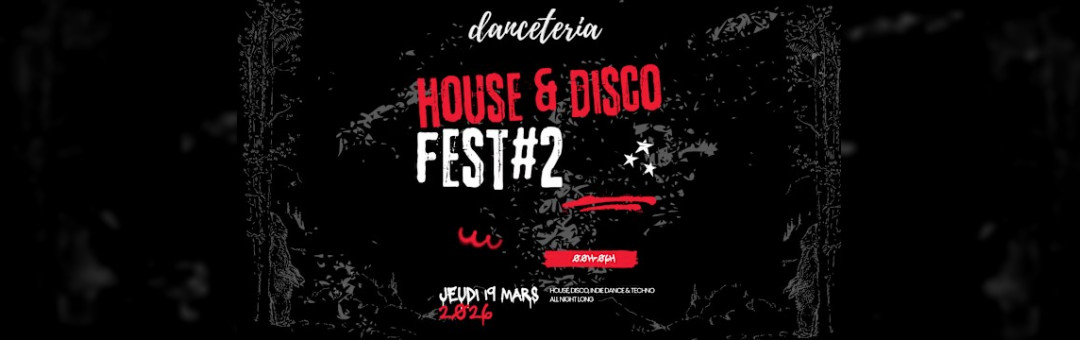 House & Disco Fest à la Danceteria