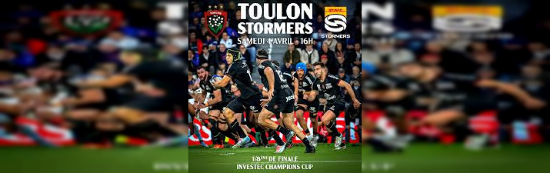Rugby Coupe d&rsquo;Europe : RCT – Stormers à Mayol