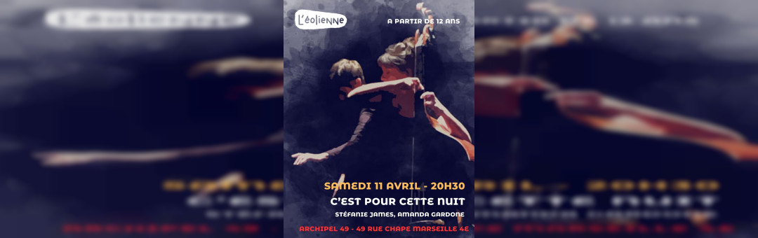 C&rsquo;est pour cette nuit – Stéfanie James et Amanda Gardone