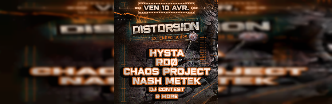 Distorsion au 6mic : nuit électro hard music !