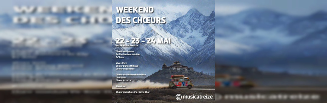 Weekend des Chœurs 2026