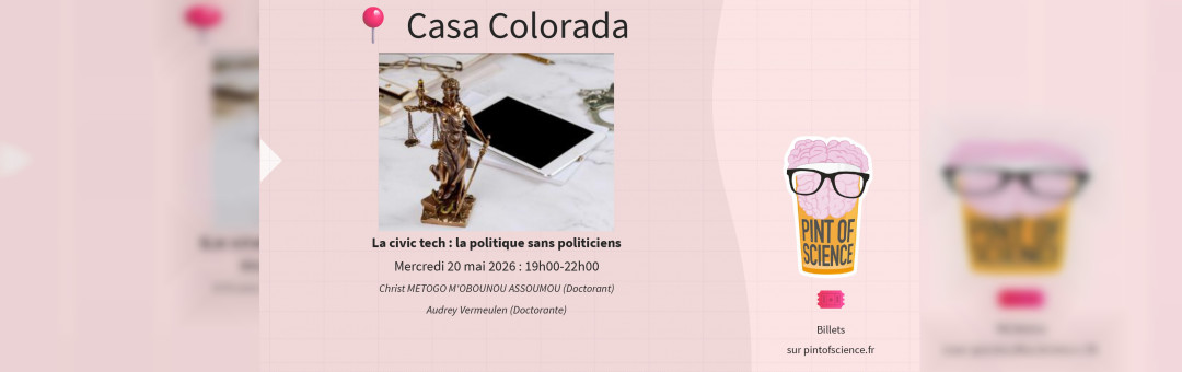 La civic tech, un moyen de faire la politique sans politiciens – Pint of Science 2026