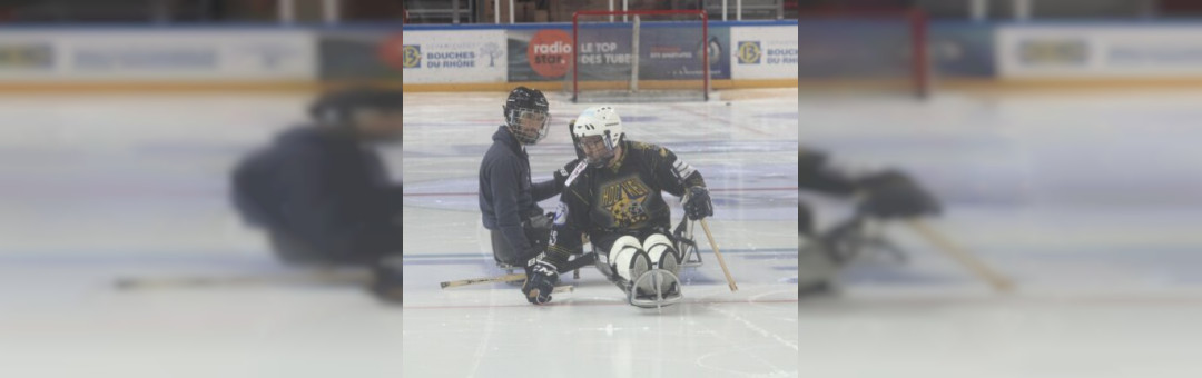Para hockey au palais omnisports grand est  !
