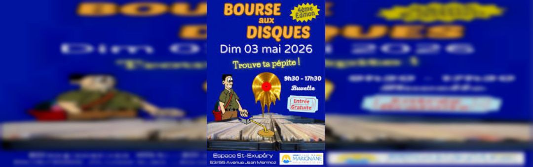 Bourse aux disques à Marignane : vive les vinyles !