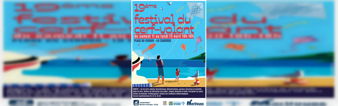 Festival du Cerf Volant : Plage du Verdon à La Couronne !