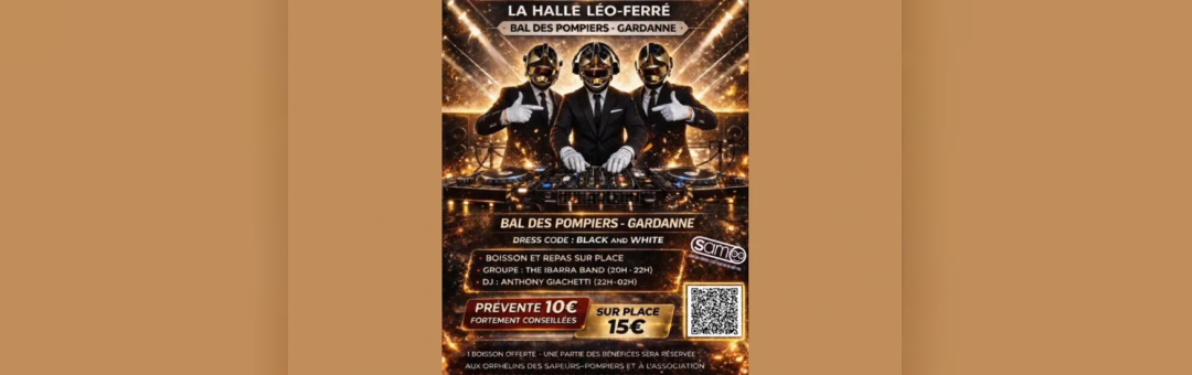 Le Bal des pompiers de Gardanne