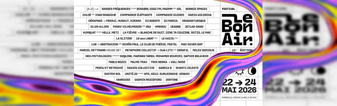 Festival Le Bon Air 2026