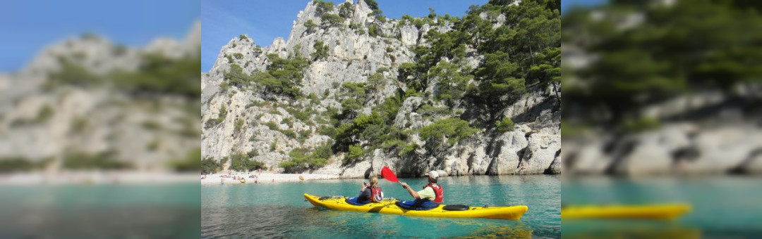 Une sortie en Kayak dans les Calanques de Cassis