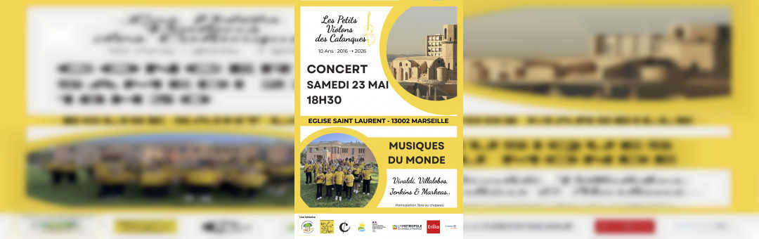 Concert Musiques du Monde à l&rsquo;Eglise Saint-Laurent