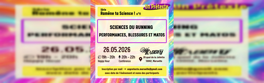 Sciences du running, performances, blessures et matos