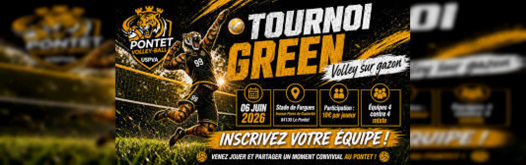 Et pourquoi pas un Tournoi de volley-ball sur gazon ?