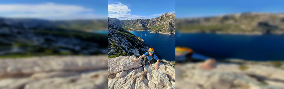 Stage Initiation Escalade Calanques 3 jours du 15 au 17 juillet 2026 !