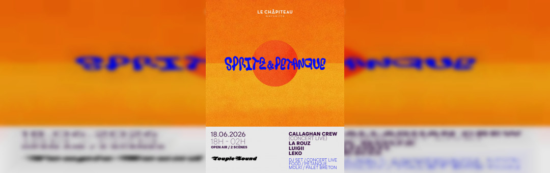 SPRITZ & PÉTANQUE W/ TOUPIE SOUND