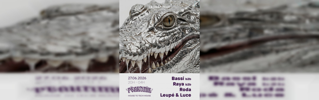PEAKTIME w/ BASSI, RAYA, RODA & more