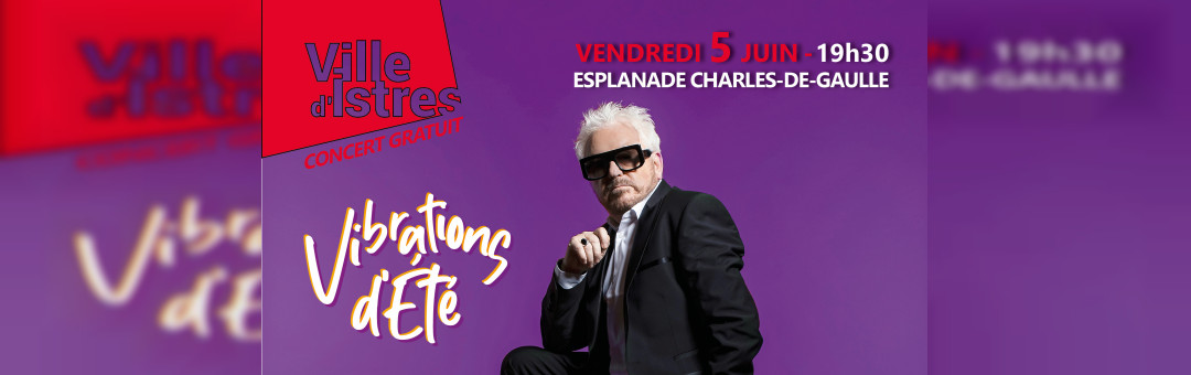 Concert Gratuit de Cerrone à Istres : lancement saison d&rsquo;été !