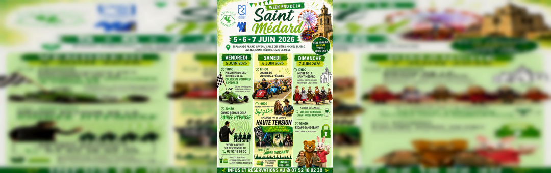 Fête de la Saint Médard à la Mède