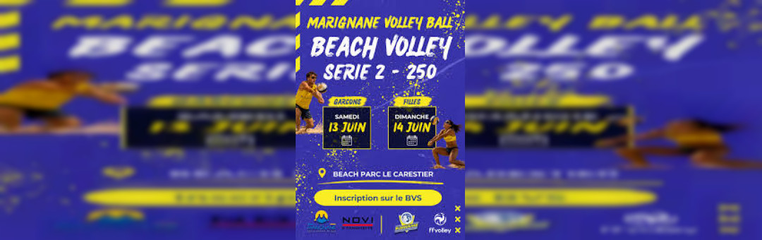 Tournoi de Beach Volley à Marignane