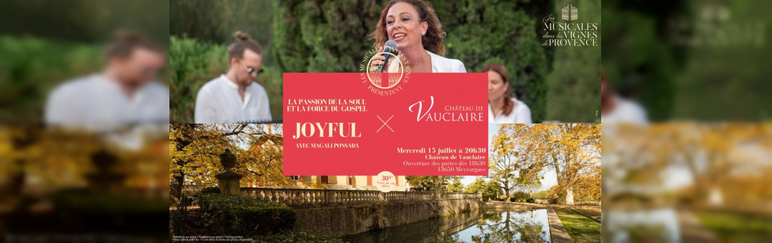 Les Musicales dans les Vignes – Joyful