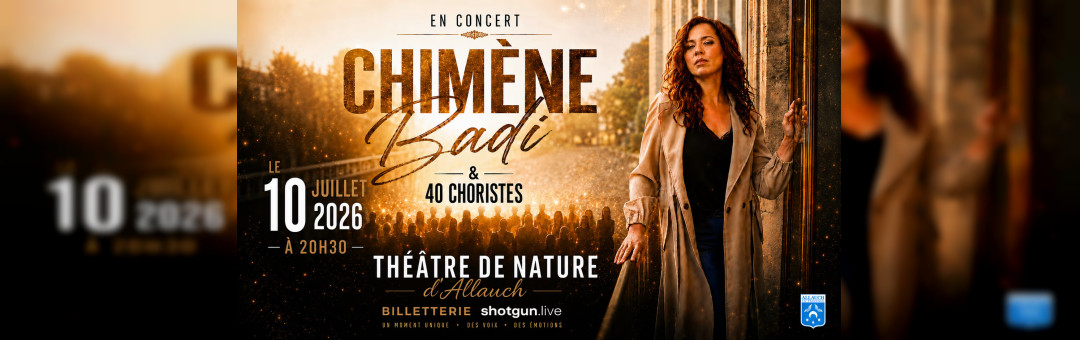 Chimène Badi à Allauch avec 40 Choristes