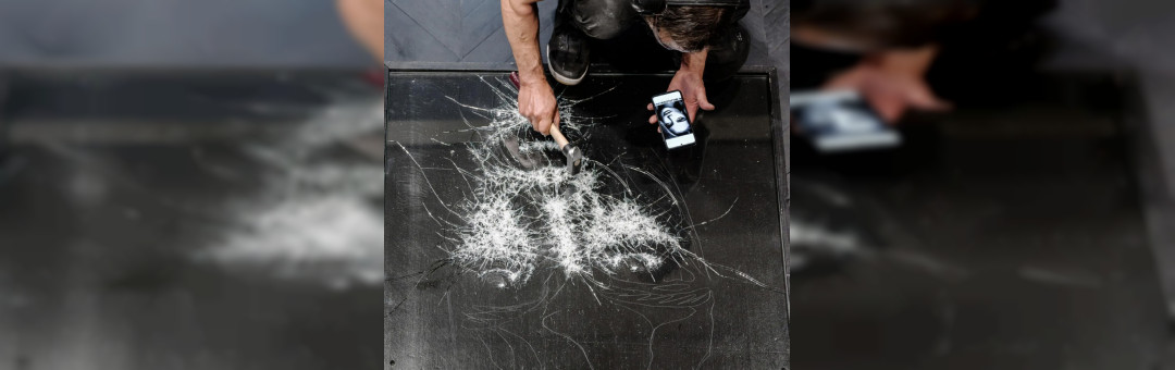 Performance live de l’artiste suisse Simon Berger