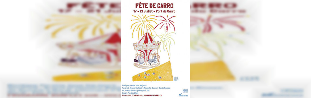 Fête de Carro : soirée mousse, fête foraine et feu d&rsquo;artifice !