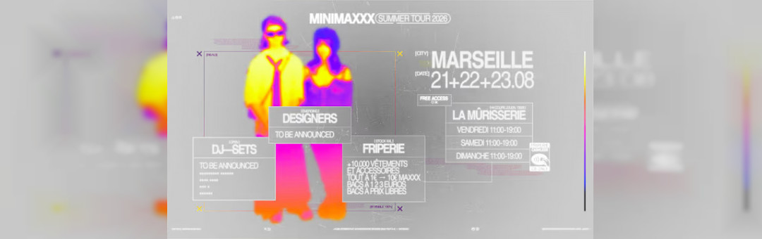 [Marseille] Friperie + Dj-Sets + Designers