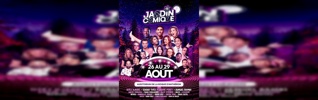 Festival Jardin Comique 2026