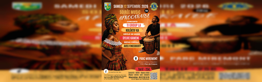 Soirée music afro-caraïbe