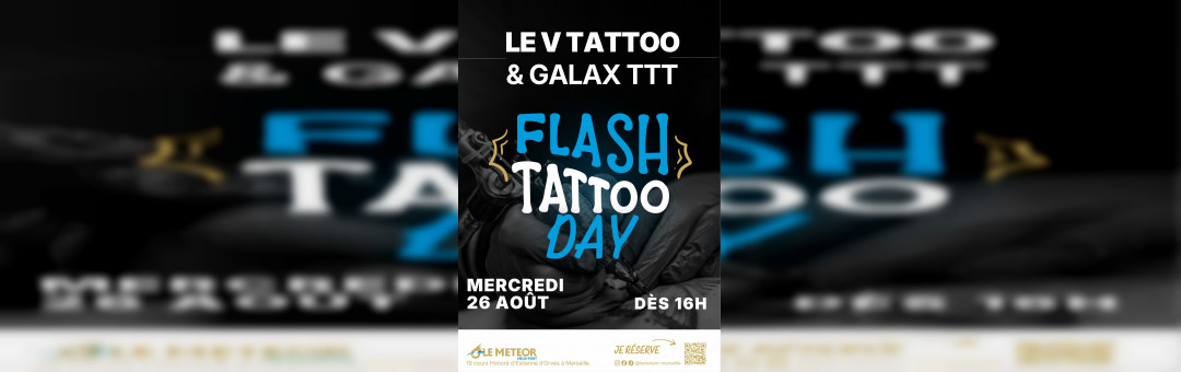 Flash Tattoo au Meteor Vieux-Port : deux tatoueurs, une terrasse, zéro excuse !