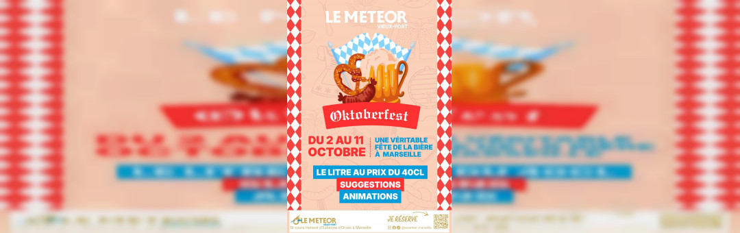 Oktoberfest au Meteor Vieux Port