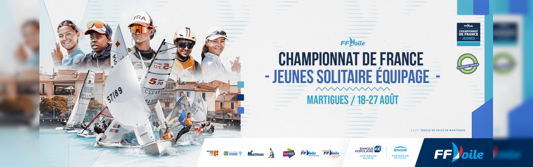 Championnat de France jeunes de voile à Martigues !
