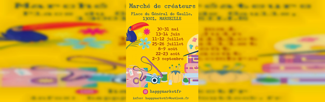Marché de créateurs Happy Market