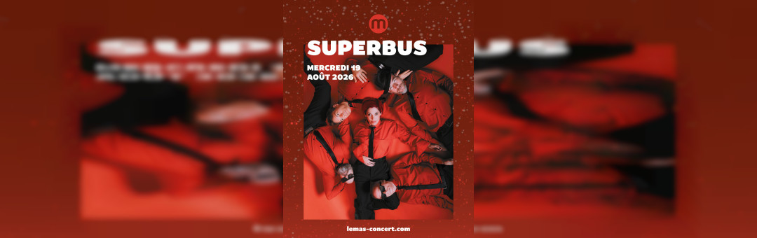 Superbus en concert au Mas des Escaravatiers