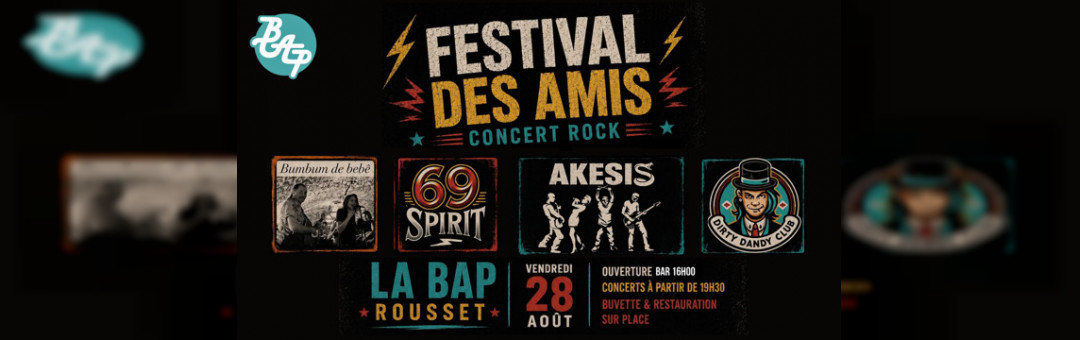 Festival des amis à la BAP