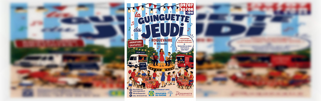 La Guinguette du jeudi à Roquevaire