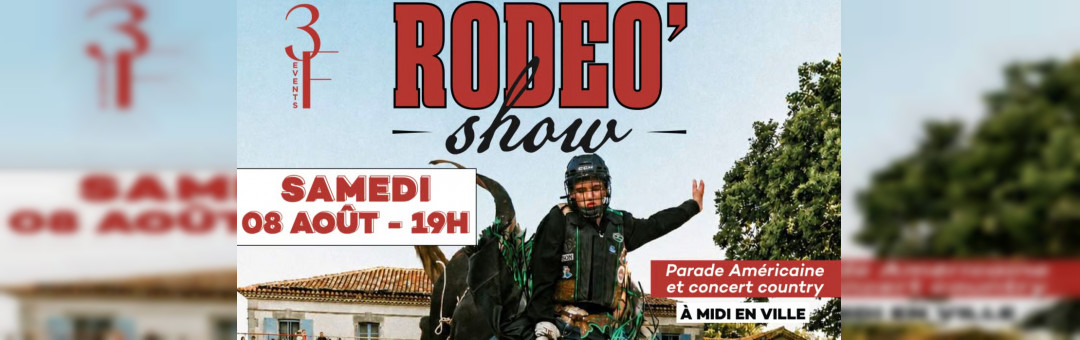 La journée Western revient à Mouriès ! Préparez-vous pour le Rodéo Show !