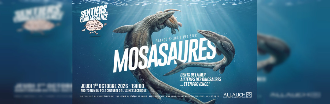 Conférence sur les dinosaures et la mer à Allauch