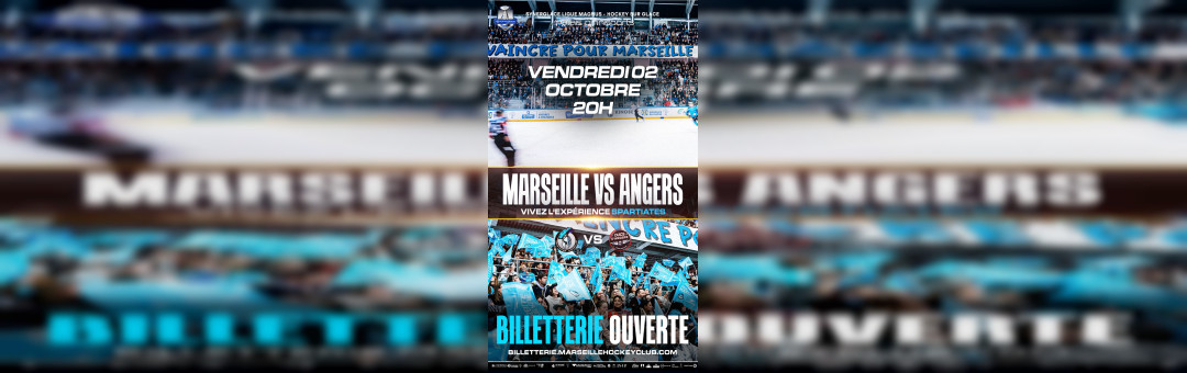 Ligue Magnus hockey sur glace : Spartiates – Angers !