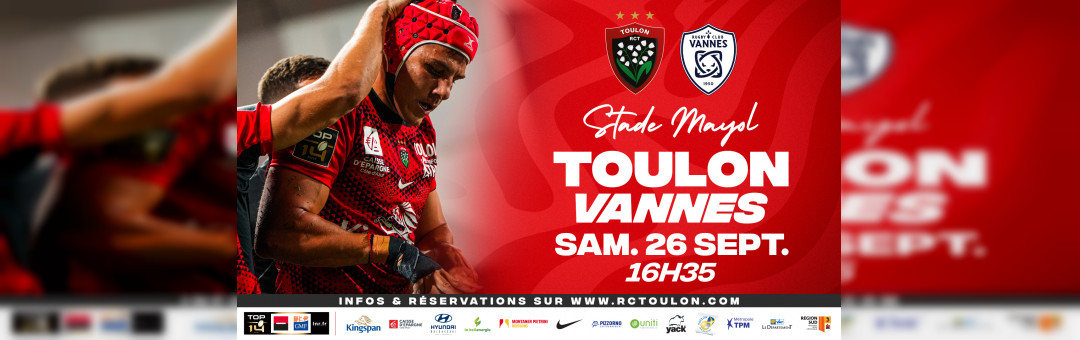 Rugby Top 14 : RCT – Vannes