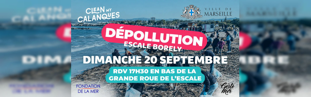 World Clean Up Day 2026 : rendez-vous à l’Escale Borély