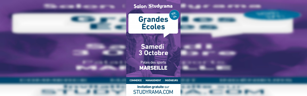 Salon Studyrama Grandes Ecoles de Marseille