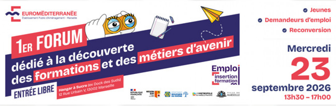 Forum des Formations Euroméditerranée : une première édition pour construire son avenir !