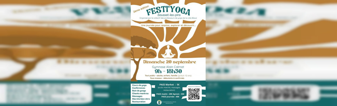 Festi Yoga à Sausset les Pins pour adopter la zen attitude !