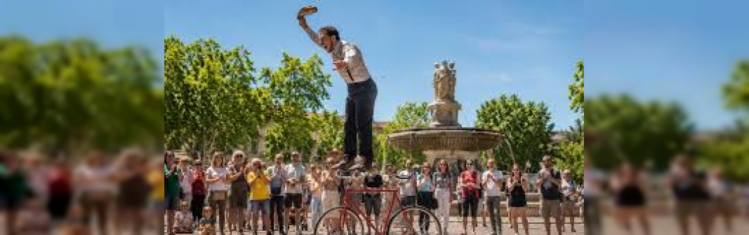 le cirque de fontaine en fontaine à Aix en Provence