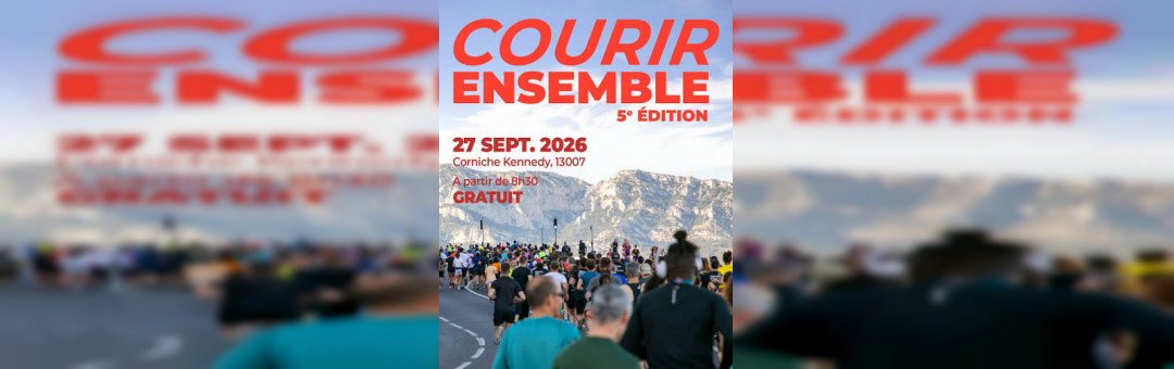 Courir ensemble sur la corniche
