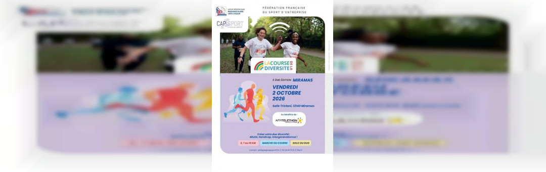 Course de la diversité 2026 à Miramas